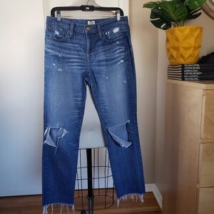 VINTAGE J.Crew Distressed Slim Boyfriend Jeans Size 28!